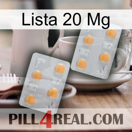 Lista 20 Mg 25